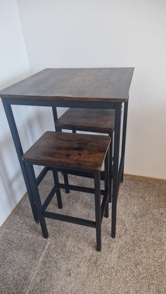 Vand canapea extensibila, dulap haine, biblioteca, comoda, set masa+scaune