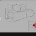 Vand canapea extensibila, dulap haine, biblioteca, comoda, set masa+scaune